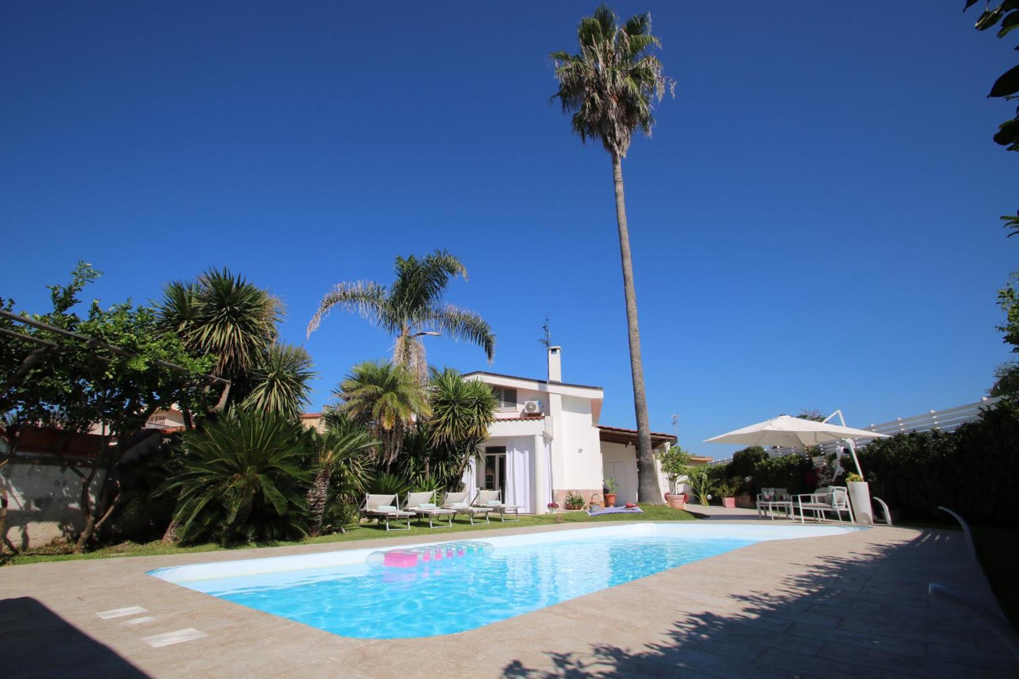 Edri Beach House - Villa Con Piscina 庞特卡格纳诺 外观 照片