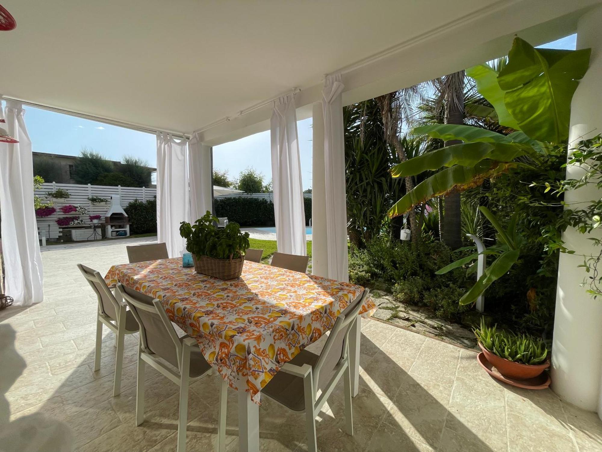 Edri Beach House - Villa Con Piscina 庞特卡格纳诺 外观 照片