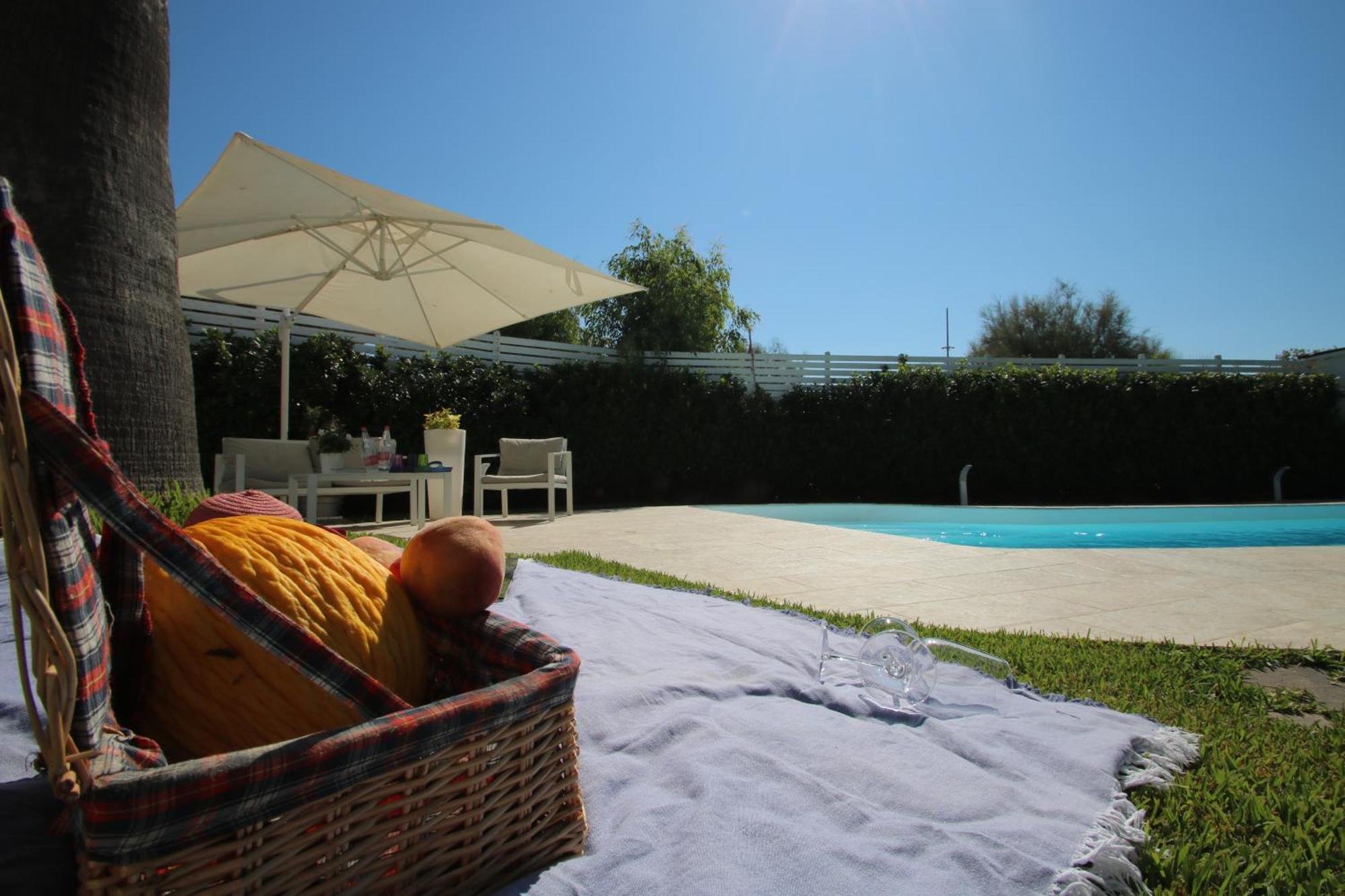 Edri Beach House - Villa Con Piscina 庞特卡格纳诺 外观 照片